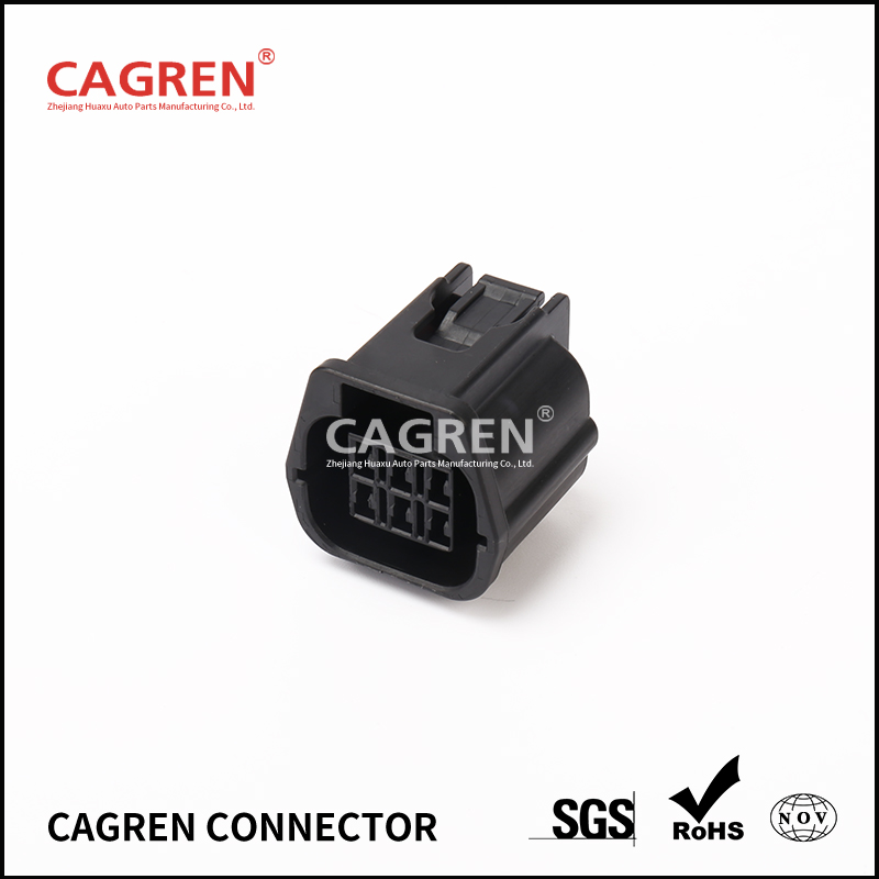 6 Pin Waterproof Electrical Wire Connector Plug Automobile Connector 7283-9332-30