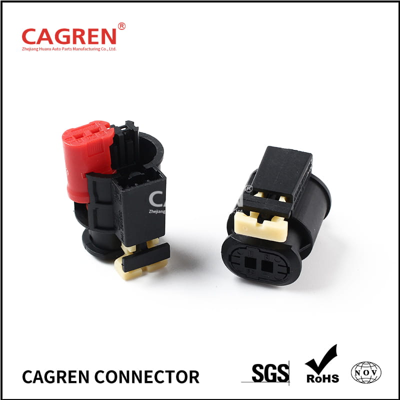 2 Pin 284556-1 Automotive Connector VVT Plug The Electromagnetic Valve Socket For Buick Chevrolet Cruze