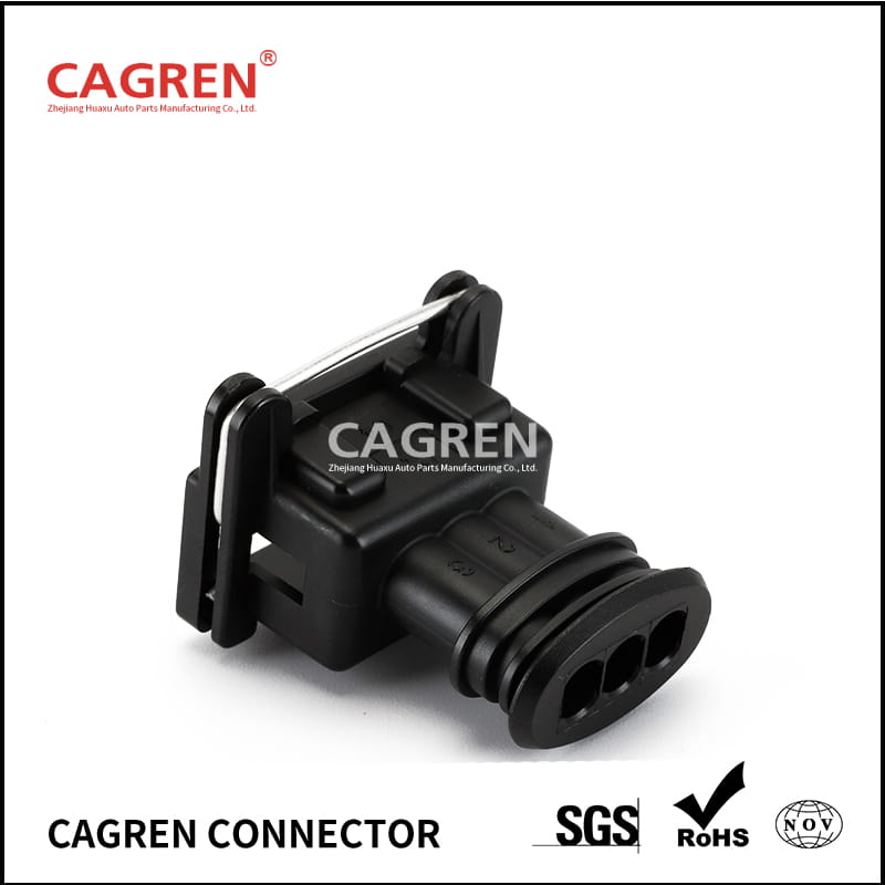 3 Pin automotive connector oil pump sensor plug 2137216-1