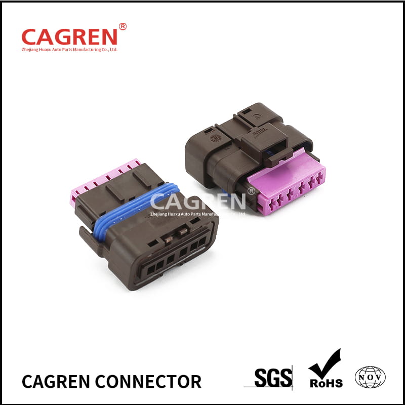 211PC062S1049 10769031 automotive electrical connectors 6 pin wiring harness connectors