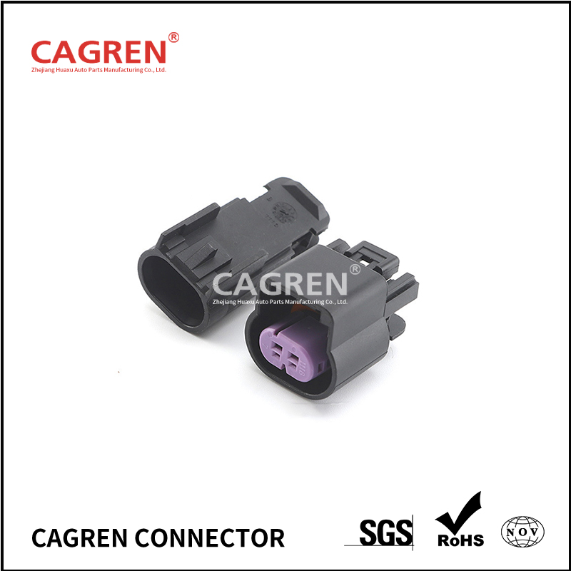 1 Set 2 Pin 15326801 13510085 Automotive Plug Wiring Harness Socket Oil Pump Connector