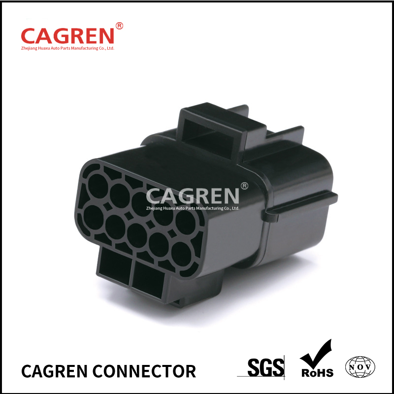 174657-2 10 pin waterproof electrical connectors for Tyco replacement