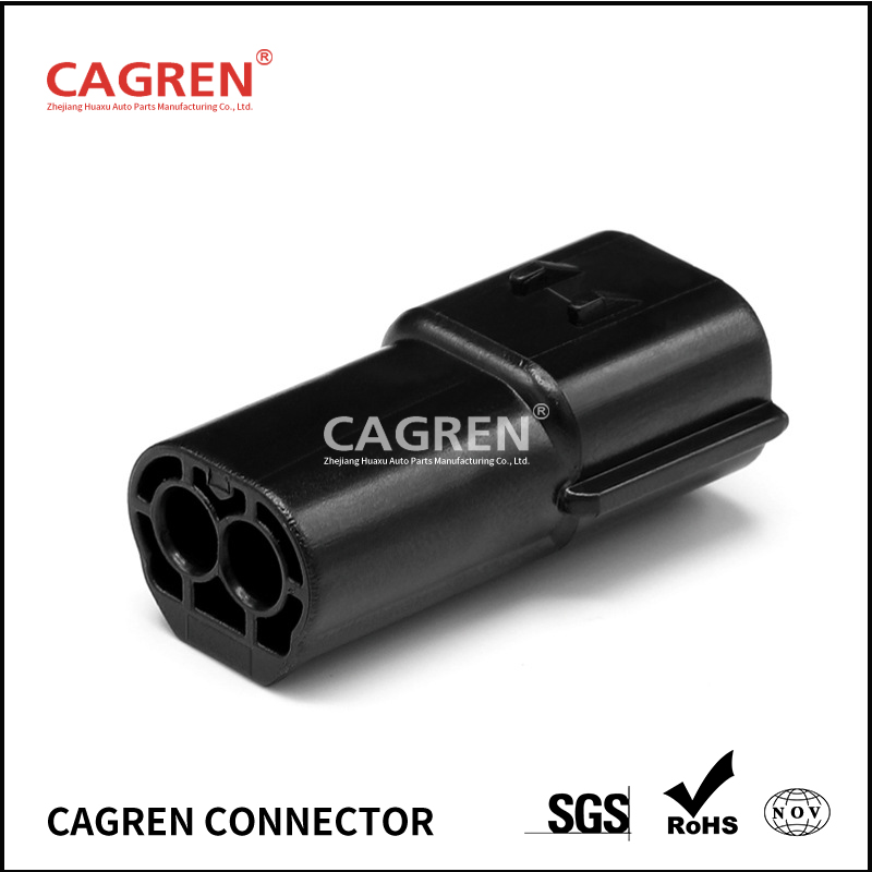 174354-2 2 pole male waterproof sockets for VW GM SUZUKI Solio