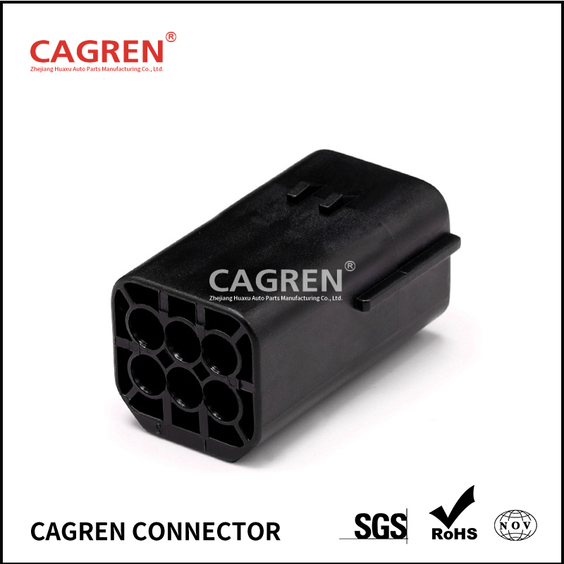 174264-2 6 pin male Gearbox connectors