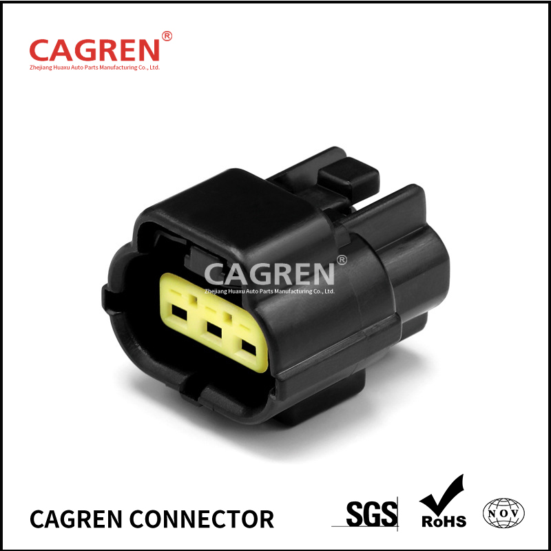174357-2 368523-1 3 pole Davitu 1set Volvo S60 S80 XC60 XC90 camshaft eccentric shaft position sensor wiring harness connector for Toyota 1121700318BZ001