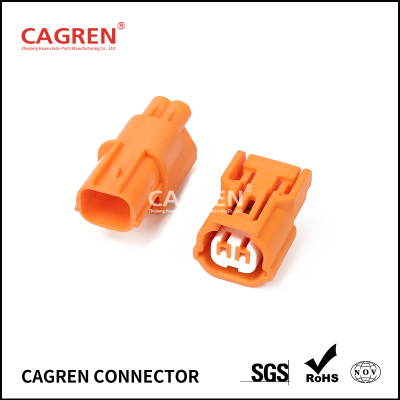  2 pin waterproof electrical auto temperature sensor connector