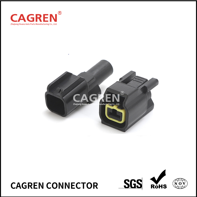 1 Set 1 Pin Waterproof Automotive Connector Auto Wiring Socket 7222-2418-30 QLW-A-1M QLW-A-1F