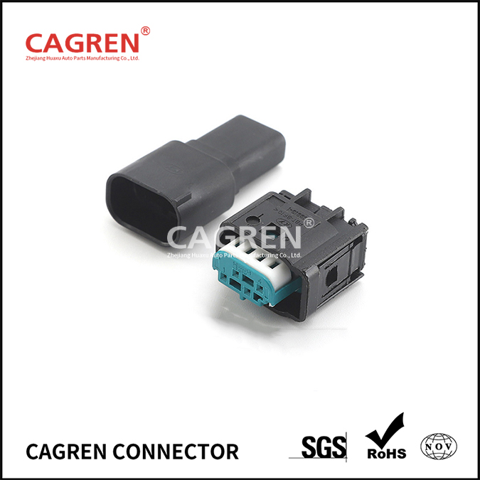 1 Set 4 Pin 1-967640-1 8E0971934 TPMS For VW Audi Oxygen Sensor Socket Auto LPG Converter Connector