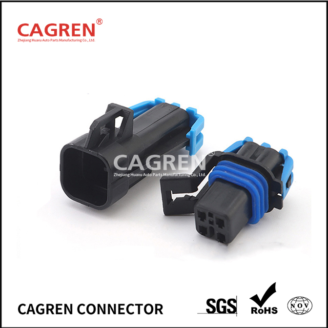 12160825 4 Pin male and female waterproof auto Fuel pump oxygen Sensor housing plug 12160482