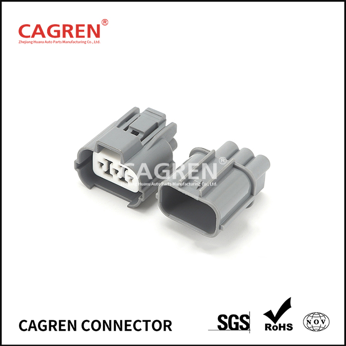 1 Set 3 Pin 6189-0130 6181-0071 Head Light Socket Leveling Device Connector B-Series VSS Waterproof Connector