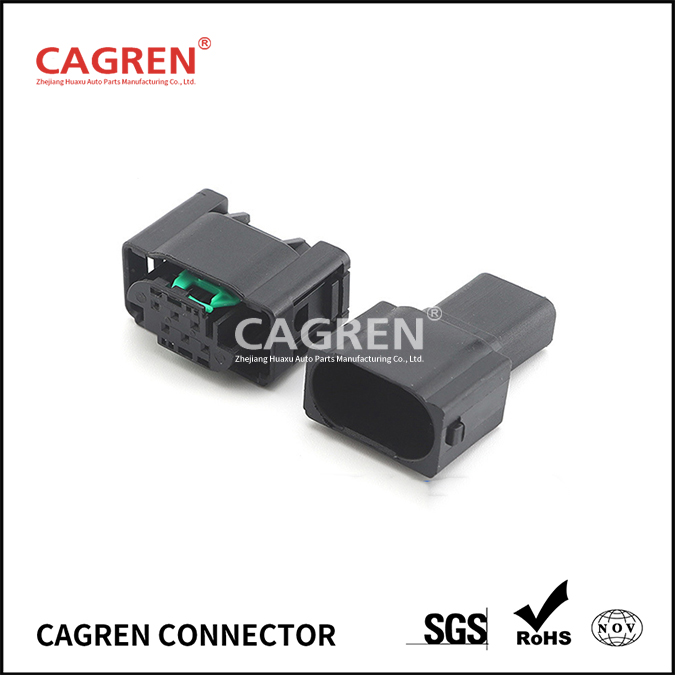 1 Set 6 Pin 1-967616-1 7M0 973 119 Accelerator Pedal Plug For BENZ BMW Throttle Valve Sensor Socket Connector