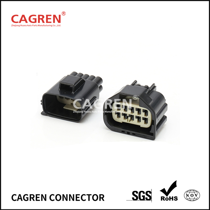 10 pin female waterproof automotive wire harness connector 7283-5946-30
