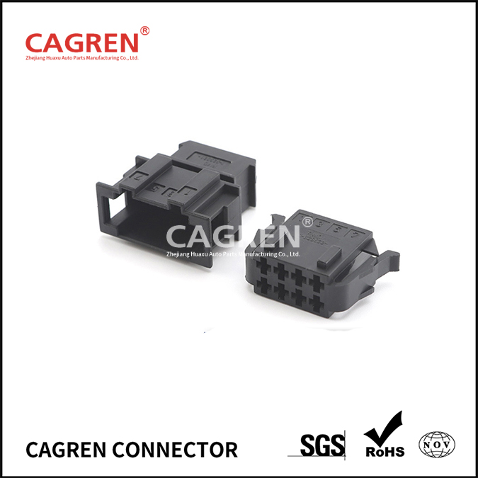 1 Set 8 Pin 3.5mm 191972734 191972724 Auto Electrical Socket Car Connectors For VW