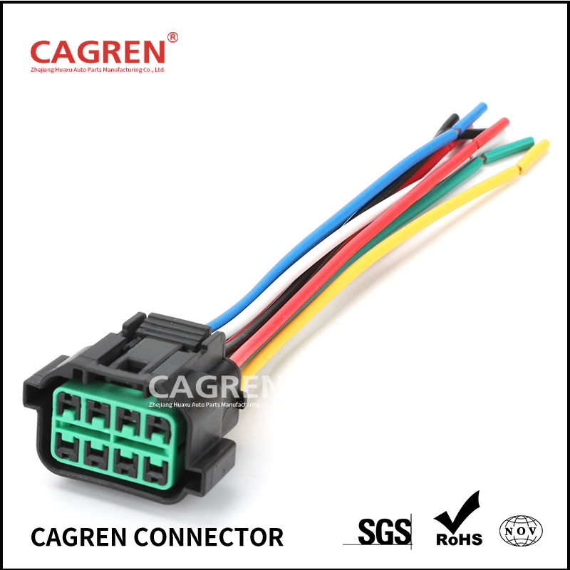 HP066-08021 Car Headlight Plug Socket Wiring HarnessCompatible with KIA K2 K3 K5 Hyu~dai SonataMISTRA Connector H3470