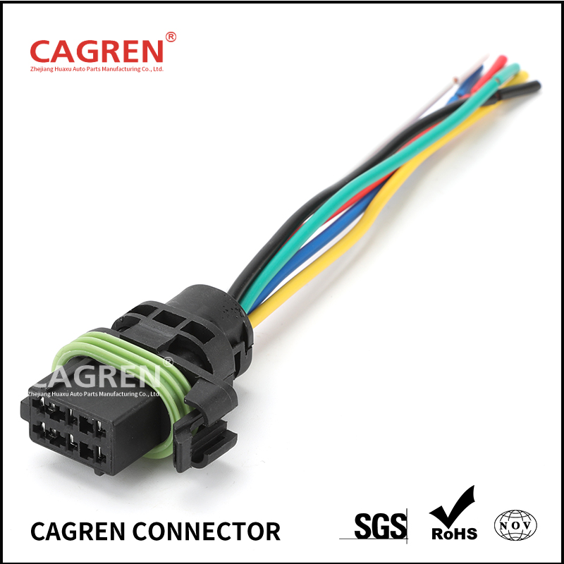 6 pin Waterproof automotive connector H2308