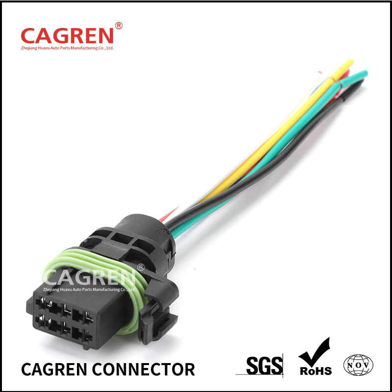 H2308 6 pin Waterproof automotive connector