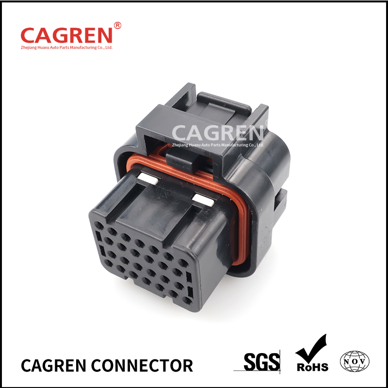 26 Pin (4 slots) Auto ECU Housing TE Connectivity AMP Female Wire Connector Car Superseal Electrical Connector 3-1437290-8