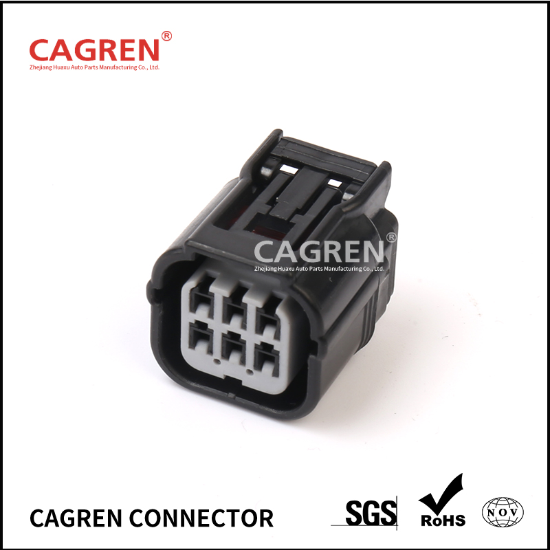 1 Set 6 Pin 6188-4908 6189-7040 HV 040 AFR Sensor Plug Waterproof Auto Electric Socket For Honda Acura Air Fuel Ratio