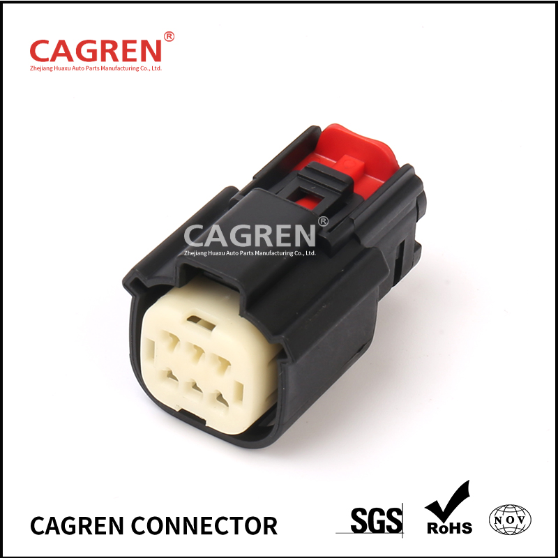 6 Pin Male Female Automotive Connector Harness Headlight Plug 33472-0601 33482-0601