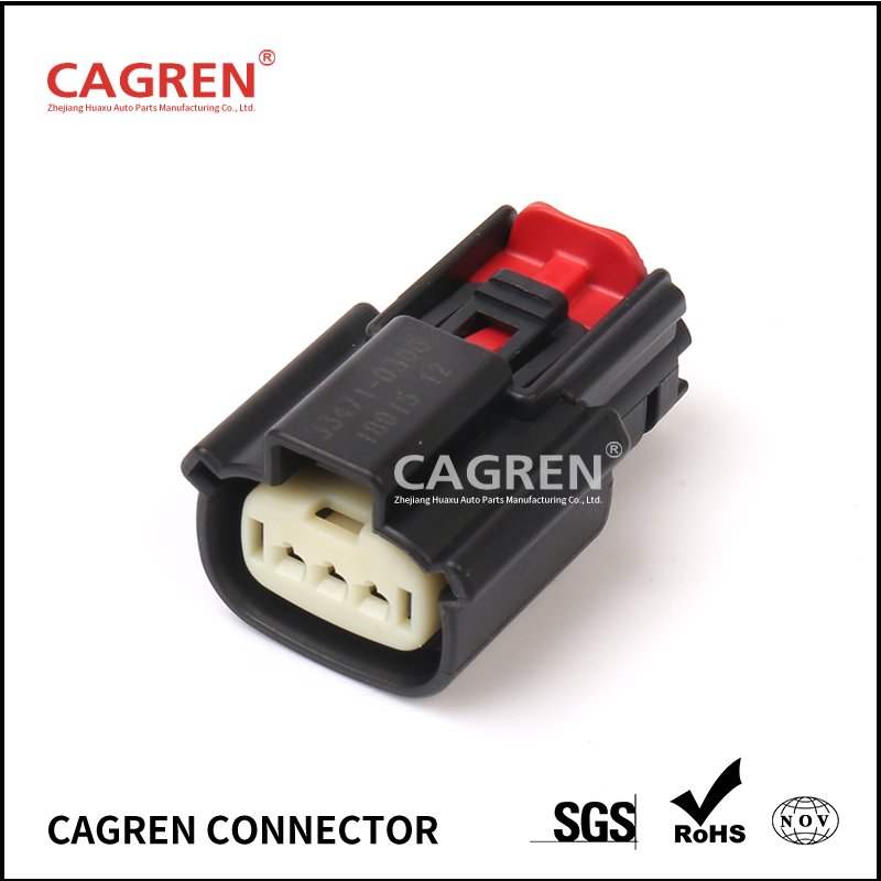 Car steering wheel gear pump speaker cable socket car electrical wiring connector connector 33471-0301