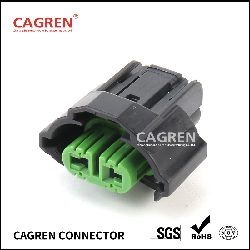  2 Pin Female Auto Waterproof Wire Plug Car Fog Lamps Socket H11 H9 M6 Connector 6189-0935