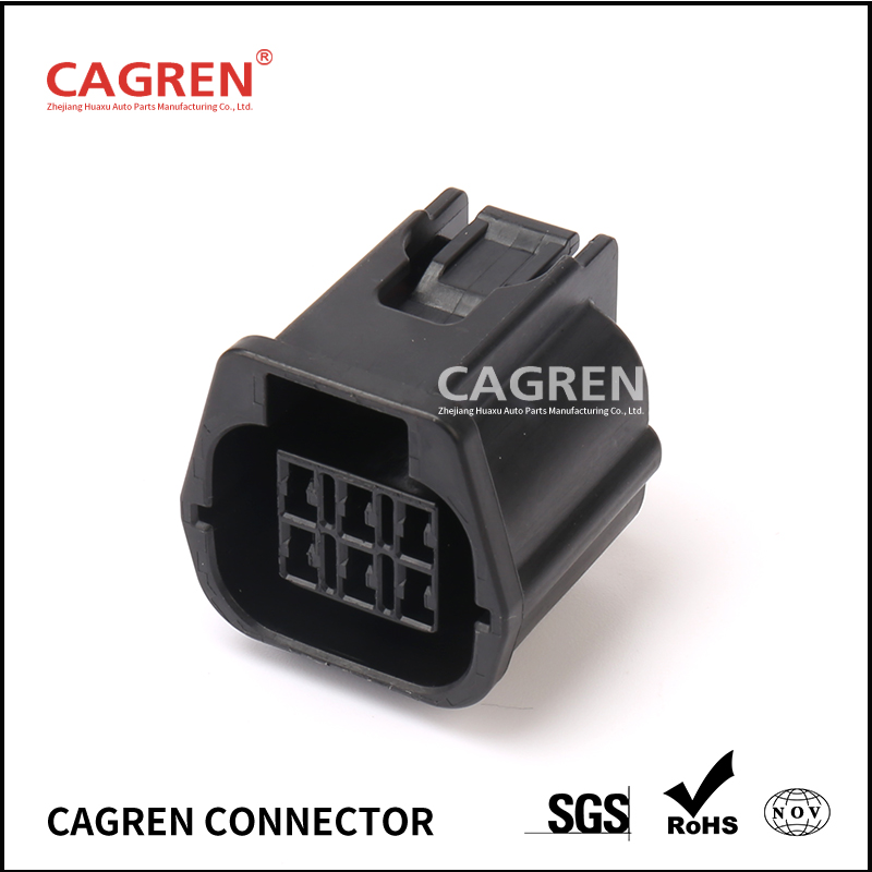 6 Pin 7283-9332-30 Automotive Wire Connector 7283-9332-30 With Terminals And Seals