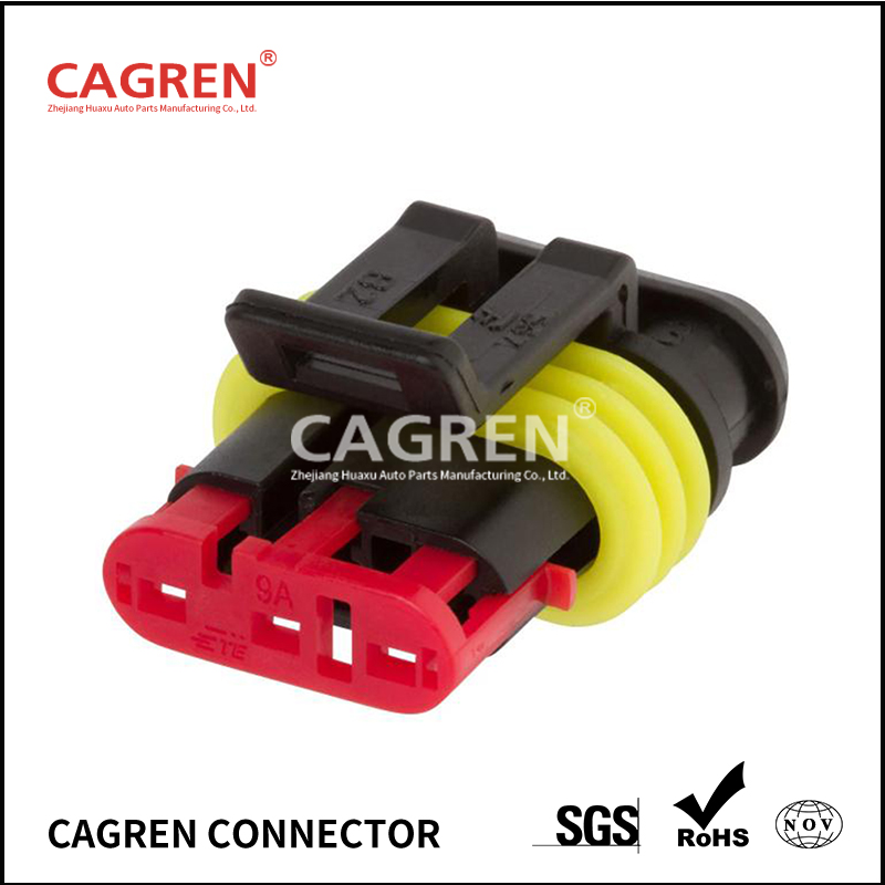 282087-1 - AMP Superseal 1.5 3 Way Plug Connector