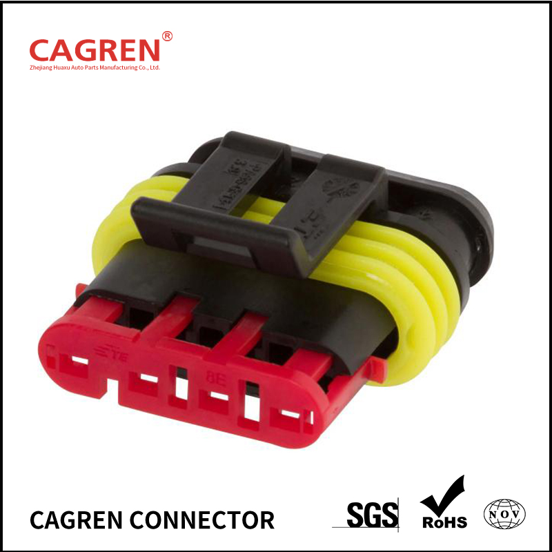 282088-1 - AMP Superseal 1.5 4 Way Plug Connector