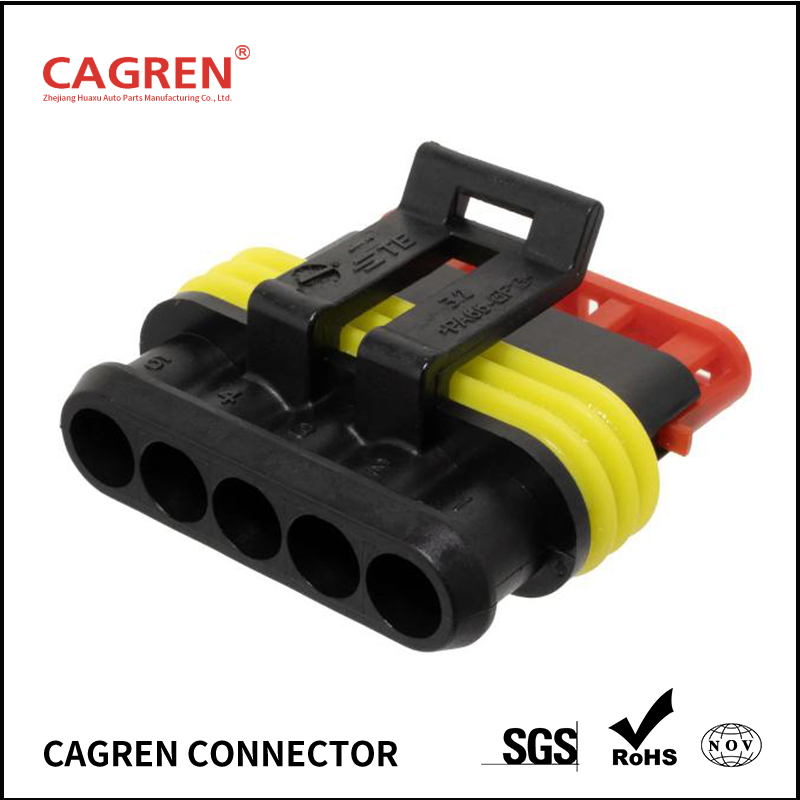 282089-1 - AMP Superseal 1.5 5 Way Plug Connector