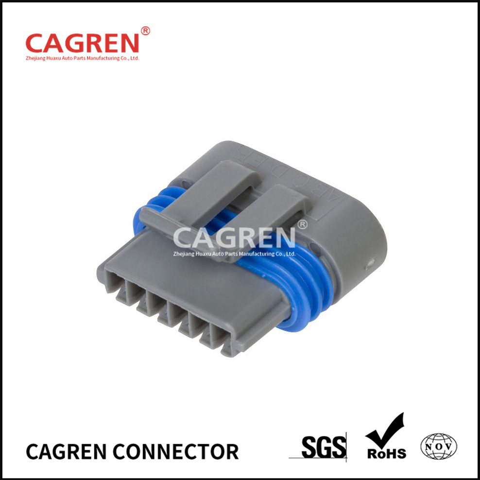 12162857 - Delphi Metri-Pack 150.2 Gray 6 Way Sealed Female Distributor Module Connector