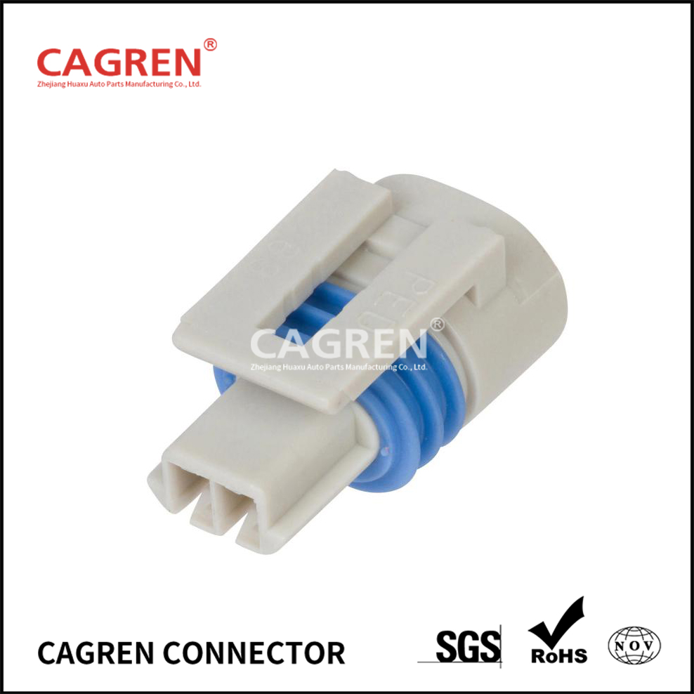 15304635 - Delphi Metri-Pack 150.2 White 2 Way Sealed Female Temperature Sensor Connector