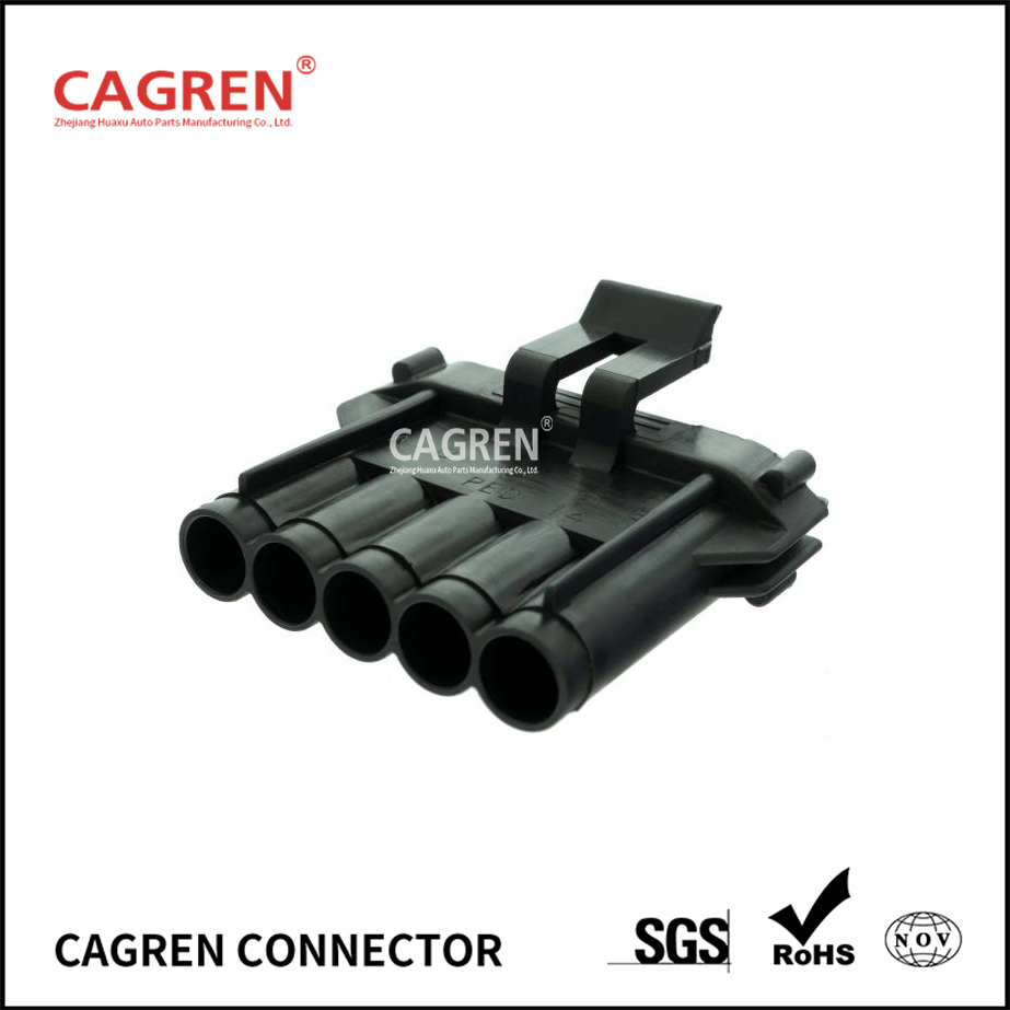 12015982 - Delphi Metri-Pack 280 Black 4 Way Sealed Female Connector