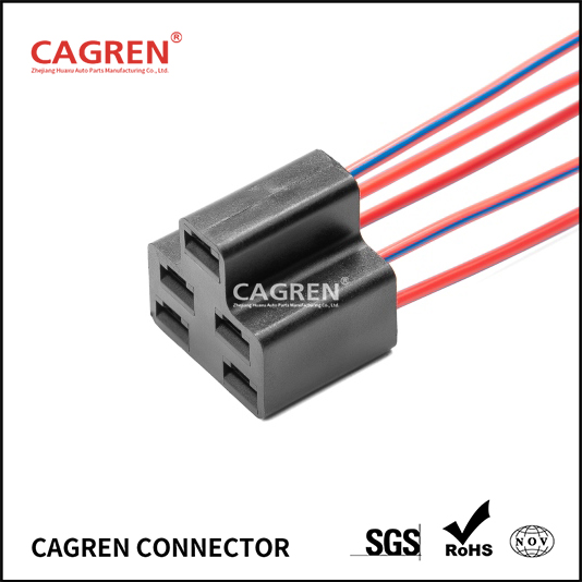  connector 09-012651-00 5-pin female 6.3 air conditioning fan speed switch 8 months with wire