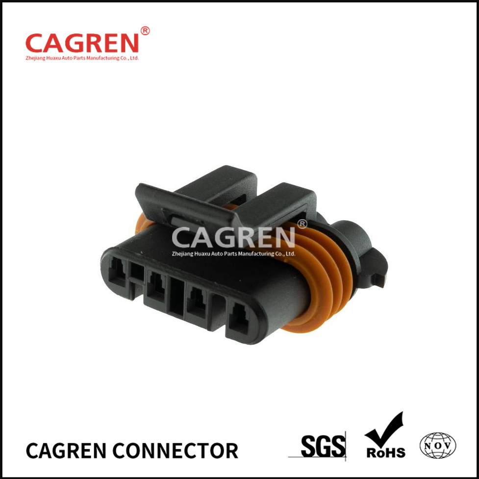 12186568 - Delphi Metri-Pack 150 4 Way Black Sealed Female Connector