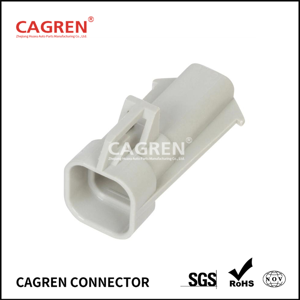 15326423 - Delphi Metri-Pack 150 4 Way Gray Sealed Male Connector