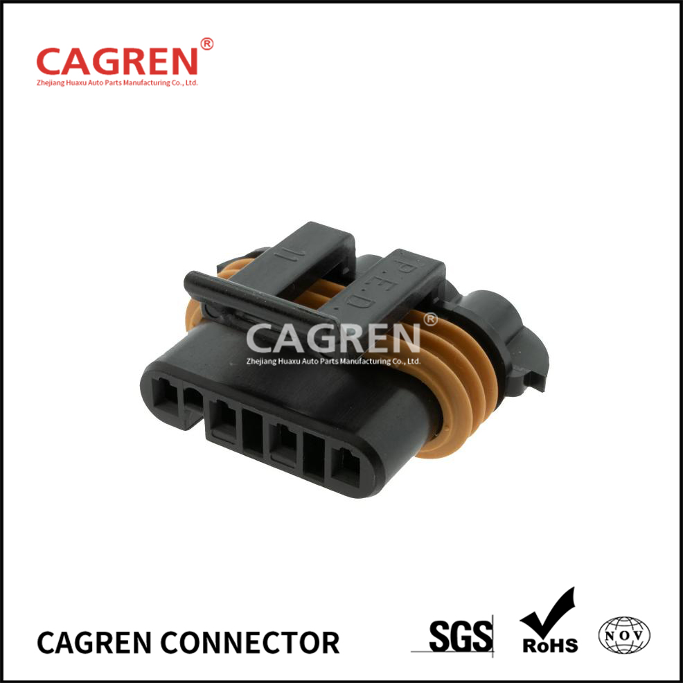 12047950 - Delphi Metri-Pack 150 4 Way Black Sealed Female Connector