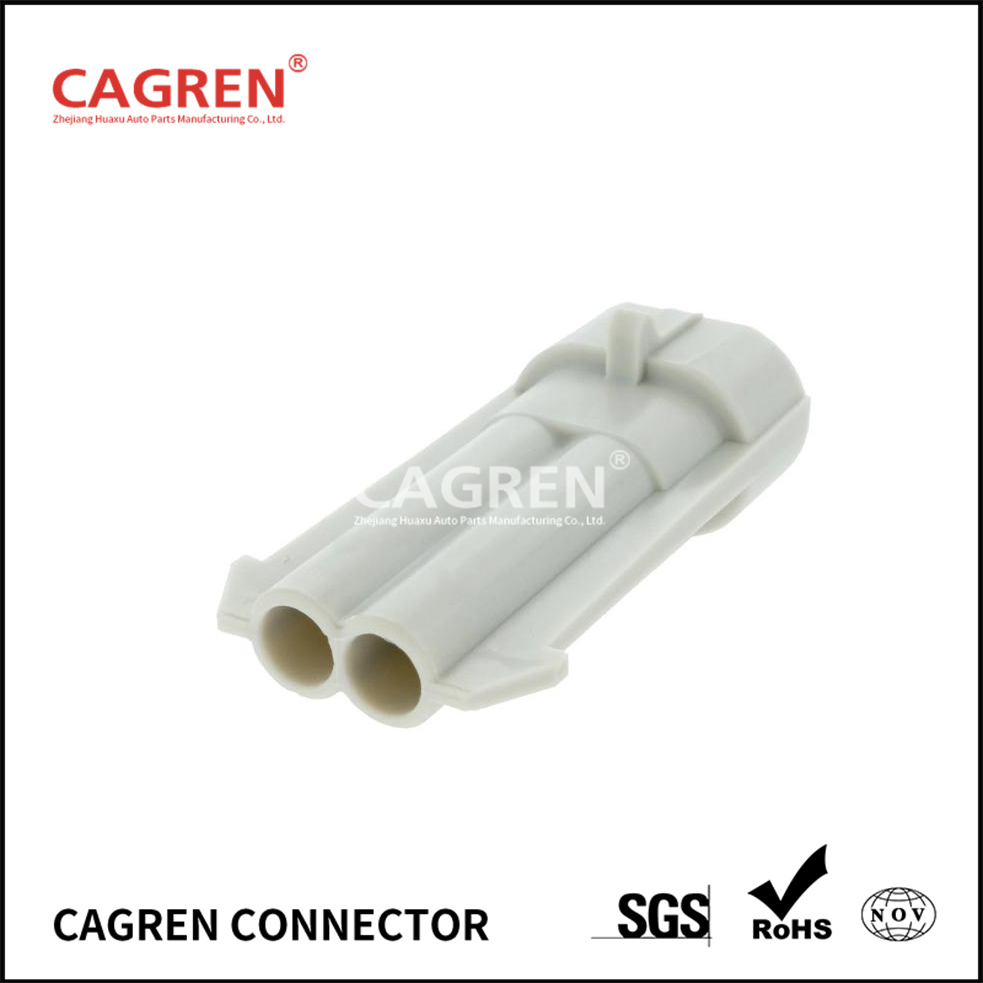 12162343 - Delphi Metri-Pack 150 2 Way Gray Sealed Male Connector