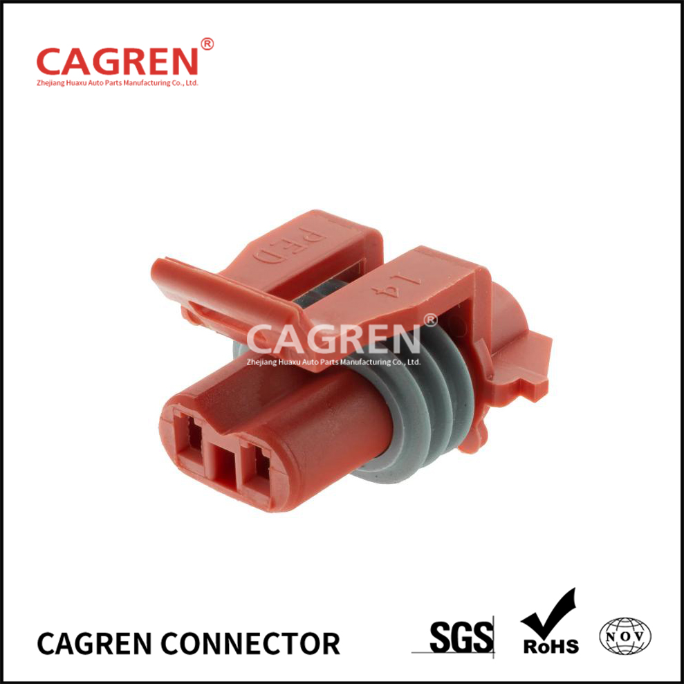 12052643 - Delphi Metri-Pack 150 2 Way Red Sealed Female Connector