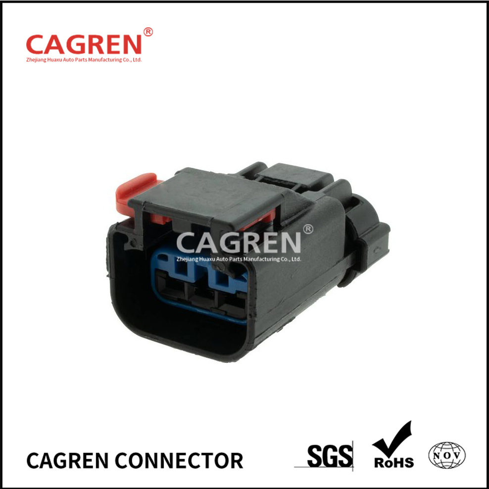54200308 (10757671) - Aptiv APEX 2.8 Sealed 3 Way Black Female Connector H2216