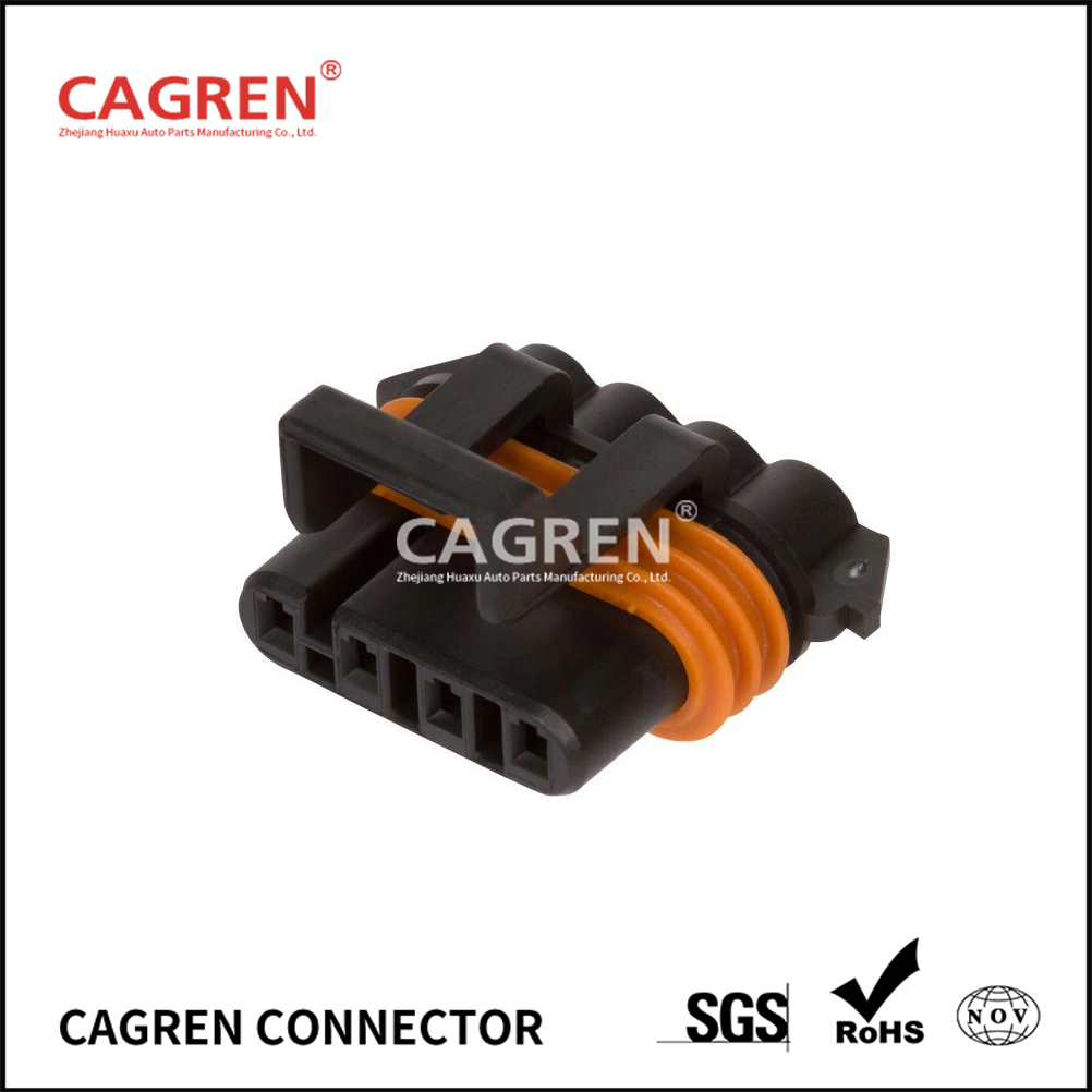 12162144 - Delphi Metri-Pack 150 4 Way Black Sealed Female Connector