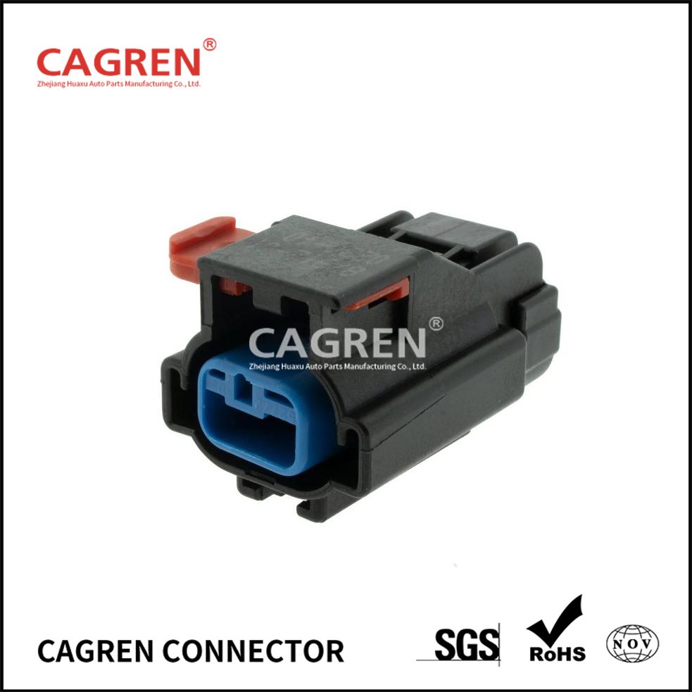 54200206 (10757672) - Aptiv APEX 2.8 Sealed 2 Way Black Female Connector