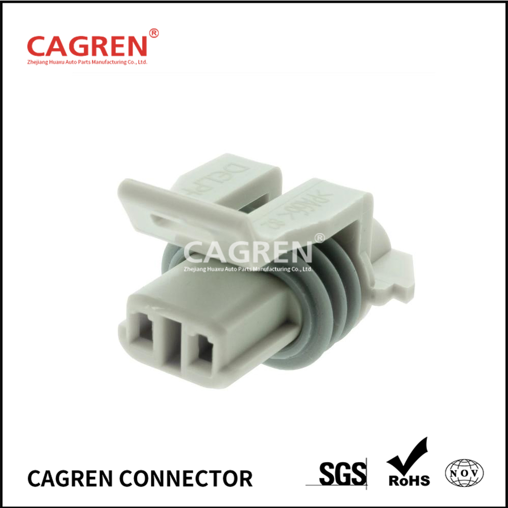 12052644 - Delphi Metri-Pack 150 2 Way Gray Sealed Female Connector