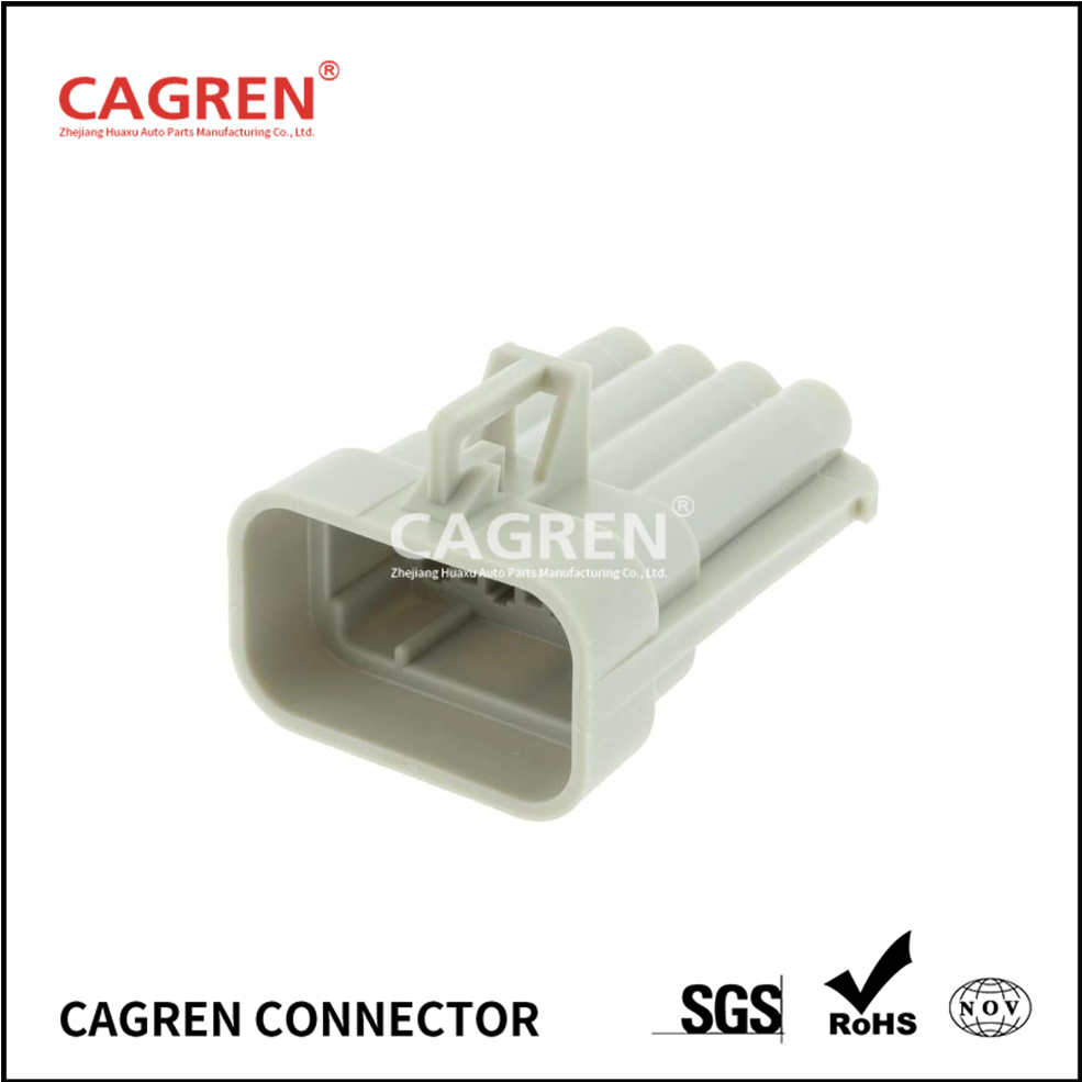 12047933 - Delphi Metri-Pack 150 7 Way Gray Male Connector
