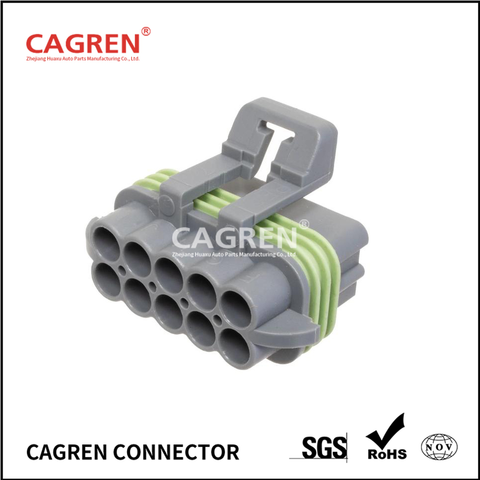 12065426 - Delphi Metri-Pack 150 10 Way Gray Sealed Female Connector