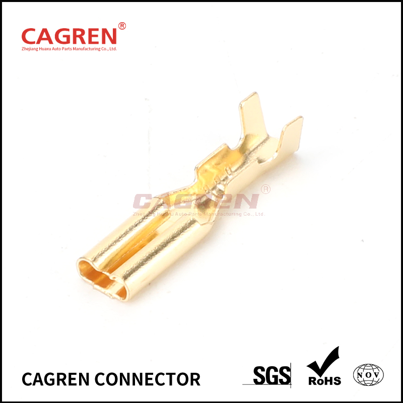 DJ626-2.8*08A 2.8mm Female Terminals for 18-22 AWG without Tin (Loose Piece) G70 