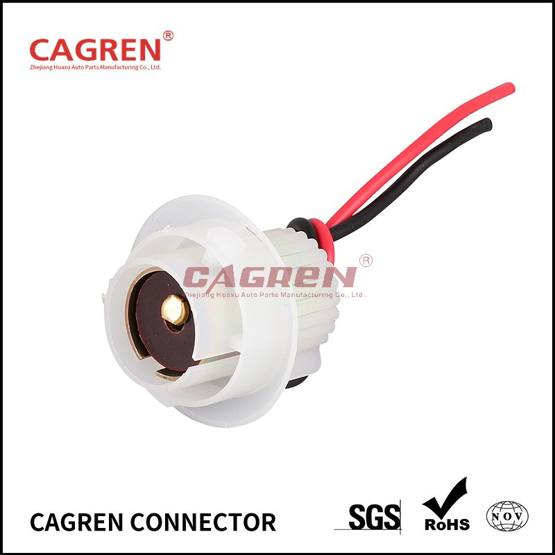 BAY15S Light bulb holder, Sigle wire, universal type