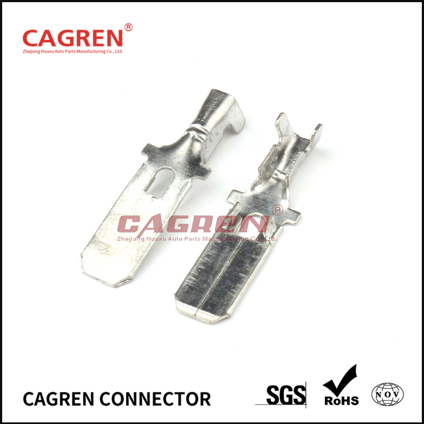 DJ61118-E6.3A/B/C 6.3mm Male Terminals 14-18 AWG with Tin G198