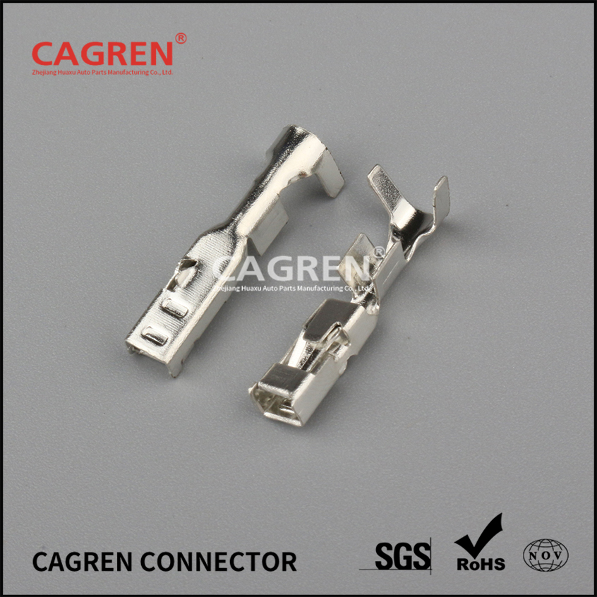 DJ622-F2.8A/B 2.8mm Female Terminals for 16-20 AWG withTin (Loose Piece)  G121