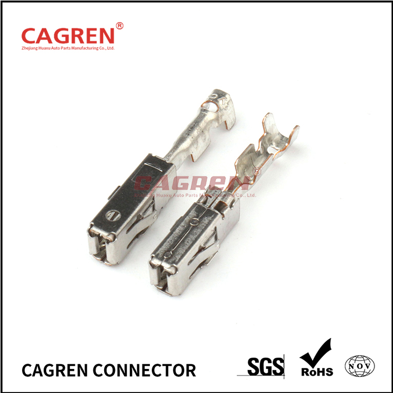 DJ627B-2.8A/B 2.8mm Female Terminals for 16-20 AWG withTin (Loose Piece)  G419