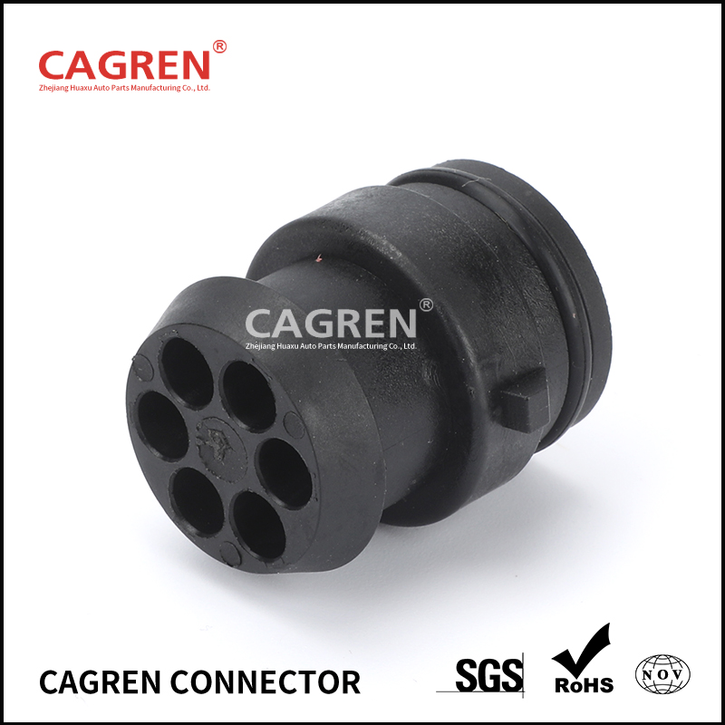 STSAZ-2-6 (plug and socket) connector for GAZELLE vehicle rear lights, vehicle female connector
